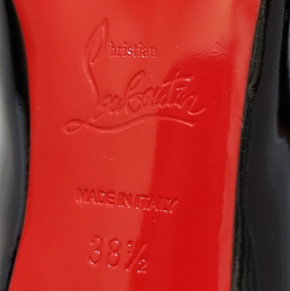Christian Louboutin Simple Patent Red Sole Pumps - Picture 3 of 7